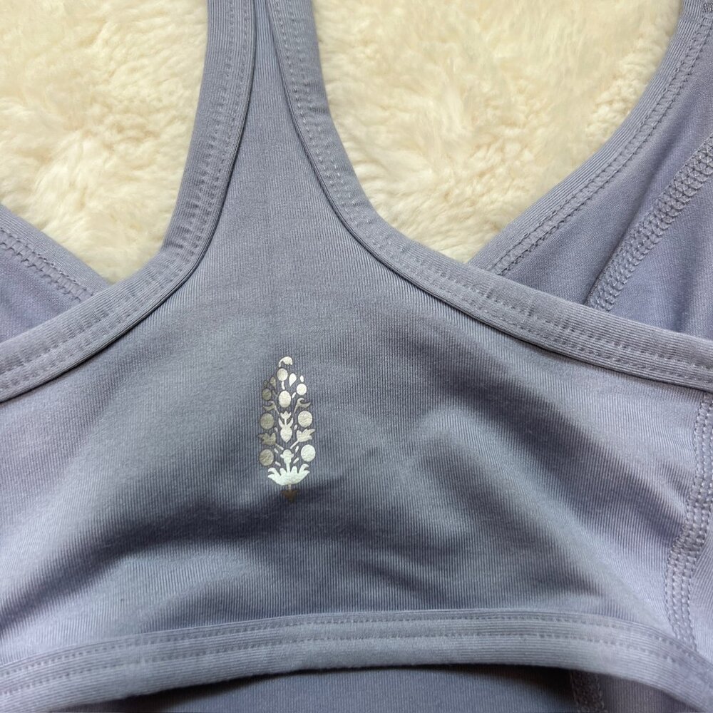 NWT FP Movement Lotus One-Piece Jumpsuit in Dusted Cerulean – Women’s‎ XS - Picture 7 of 9